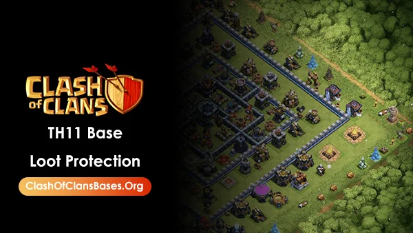 Clash Of Clans TH11 Base Loot Protection