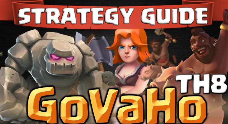 TH8 Govaho Attack strategy for 3 Stars